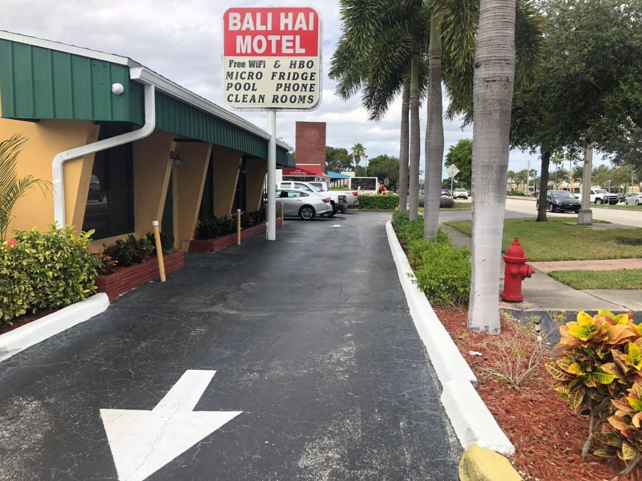 Bali Hai Motel Fort Lauderdale Eksteriør billede